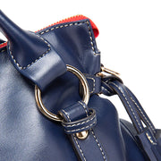 Classic Fringed Bucket Handbag - Soft Vegan Leather | OWNLUXE