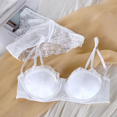 Push-Up Lace Satin Briefs | OWNLUXE