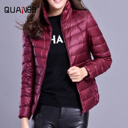 Women Spring Jacket Fashion Short Ultra Lightweight | OWNLUXE
