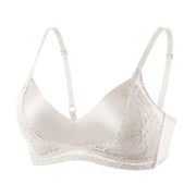 Silk Bras Wire-Free Lace Bra | OWNLUXE