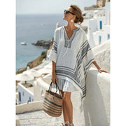 Women's Short Sleeve V-Neck Two Piece Shorts | OWNLUXE