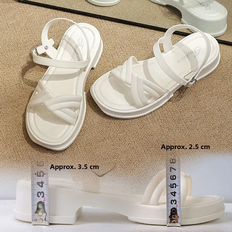 Women's Thick Heel Sandals – Shop at OWNLUXE