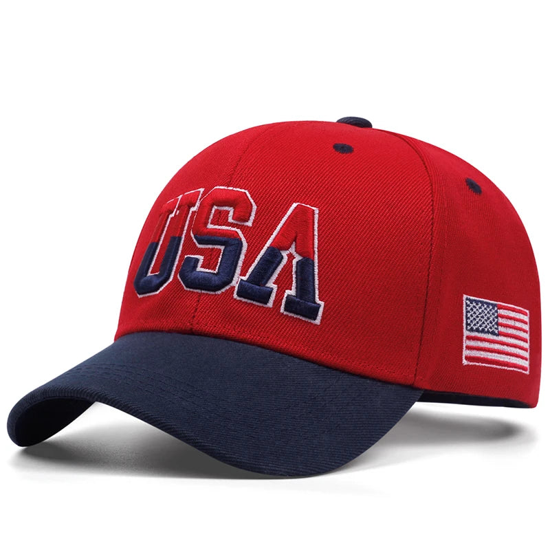 USA Side American Flag Baseball Cap — Hip Hop Streetwear Hat | OWNLUXE