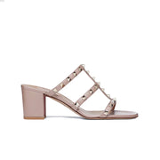 Women's Leather Heels (White Matte) – Shop at OWNLUXE