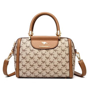 Animal Print Large Capacity Tote Bag - Soft Leather Crossbody | OWNLUXE