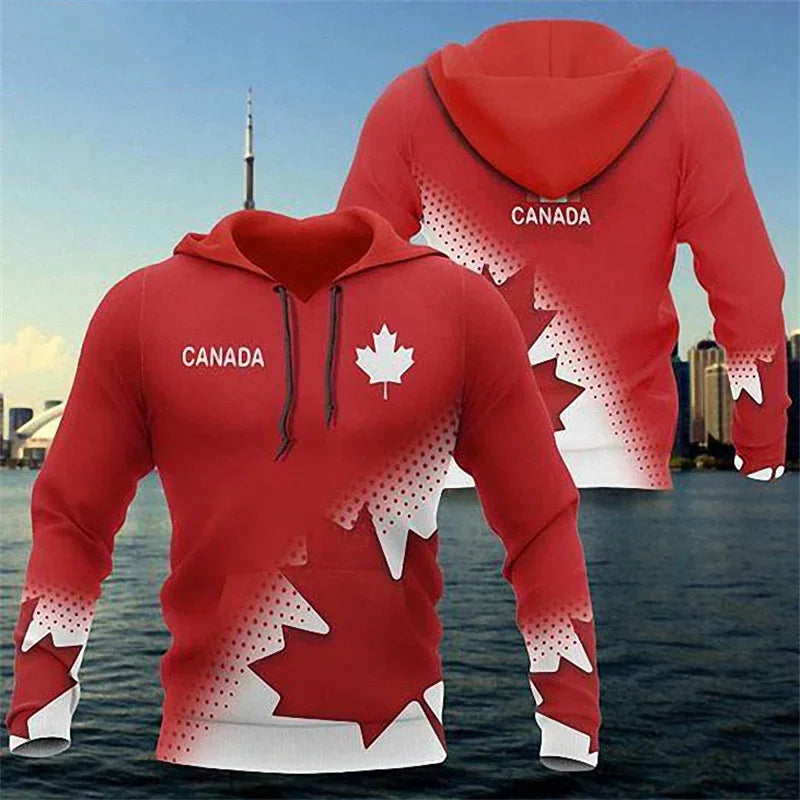 Custom Canada Moose 3D Hoodie & Zip Sweatshirt | OWNLUXE