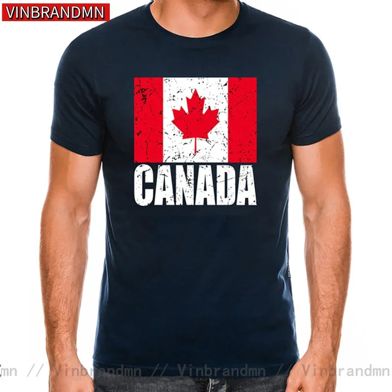 True North Strong Canada T-Shirt – Canadian Map Flag Maple Leaf Tee | OWNLUXE