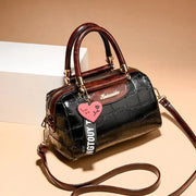 Luxury Crocodile Pattern Handbag - PU Leather Shoulder Tote & Crossbody