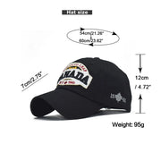 Canada Baseball Flag (White) | OWNLUXE