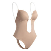 Full-Length Backless Thong Tummy-Control Body Shaper | OWNLUXE
