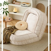 Modern U-Shaped Sofa – Compact Minimalist Living Room Comfort