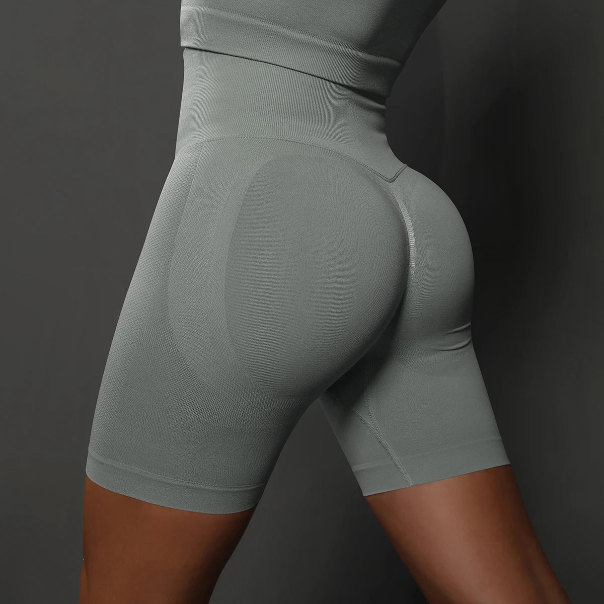Seamless Yoga Push-Up High-Waist Shorts | OWNLUXE