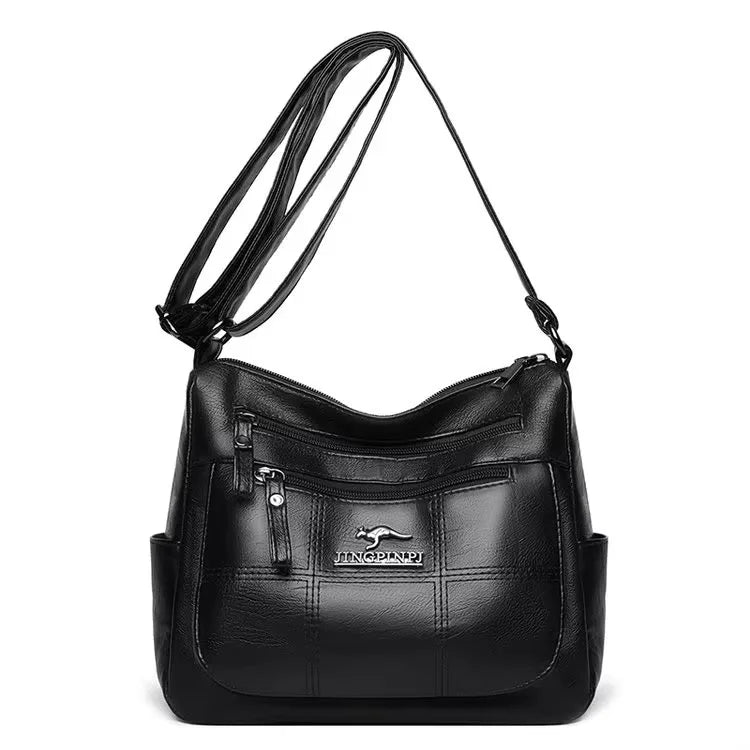 Stylish Patchwork Tote Bag - Soft Microfiber & Chic Sequins