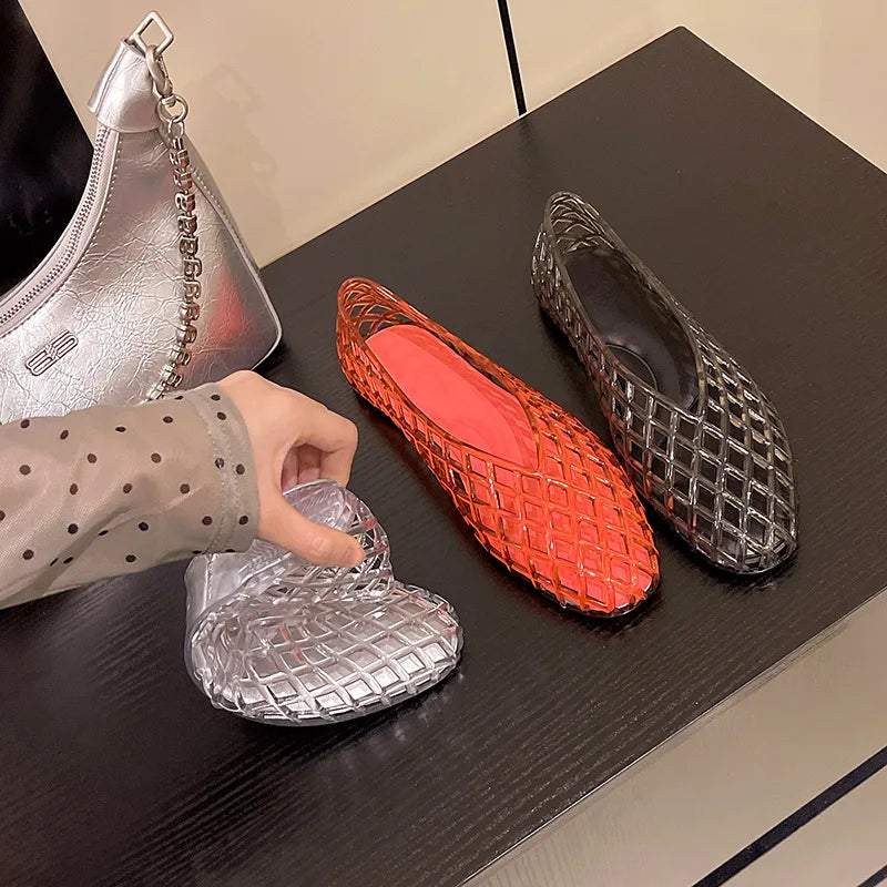 Women's Mouth Crystal Sandals – Shop at OWNLUXE