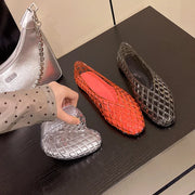 Women's Mouth Crystal Sandals – Shop at OWNLUXE