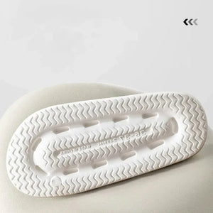 Comfortable EVA Animal Print Slides - Indoor Summer Slippers with Flat Heel