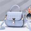 Structured Leather Bow Tote Bag | OWNLUXE
