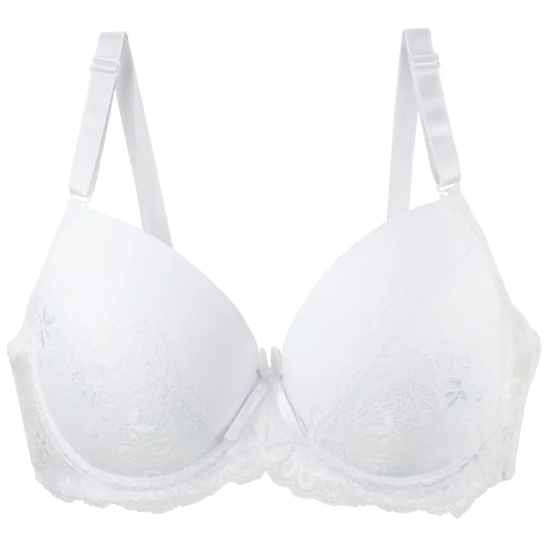 Women's Breathable Push Up Plus Size Bra (Green) | OWNLUXE