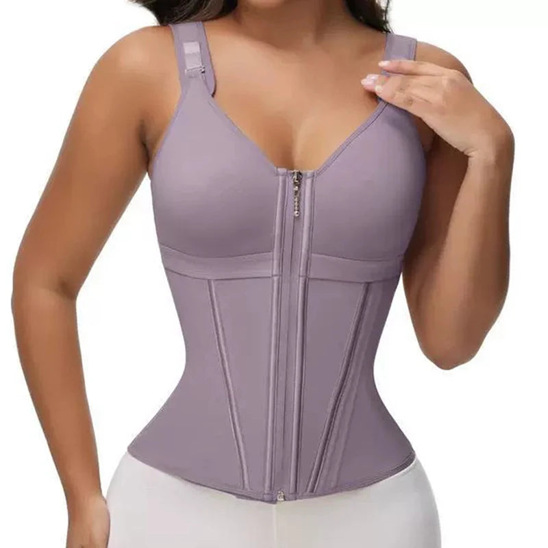Corset Vest Body Shaper - Push Up Bra & Tummy Control Shapewear | OWNLUXE