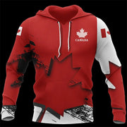 Custom Canada Moose 3D Hoodie & Zip Sweatshirt | OWNLUXE