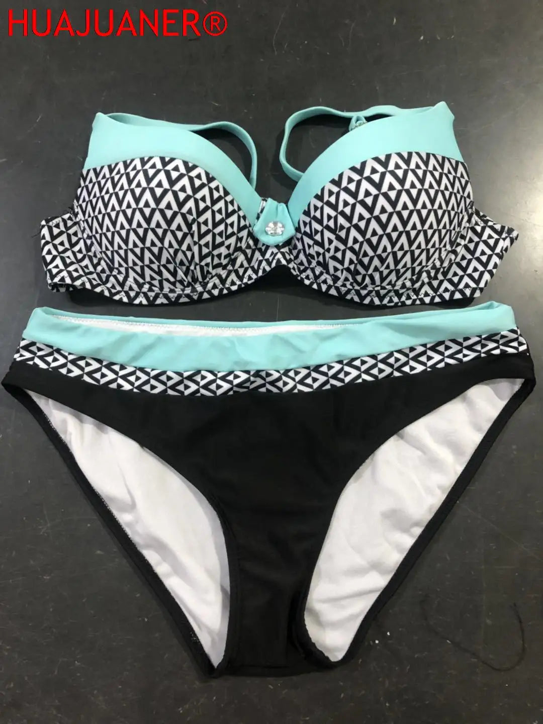 Push-Up Padded Adjustable Tankini Set | OWNLUXE