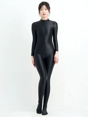 Satin Sport Jumpsuit – Sleek Athleisure One-Piece | OWNLUXE