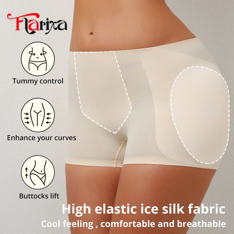 Butt-Lifting Tummy-Control Silk Hip Pads | OWNLUXE