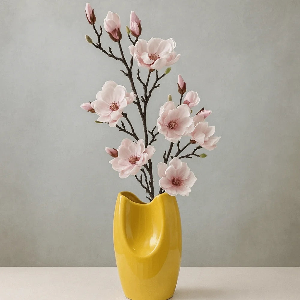 Real-Touch Magnolia Bouquet – Lasting Home Décor | OWNLUXE