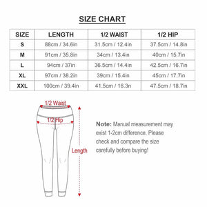 Women's High-Waist Printed Leggings – Stretchy, Comfortable & Casual