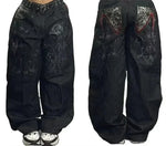 Load image into Gallery viewer, 2026 American Trend Straight Jeans - Hip Hop Wide Leg Unisex
