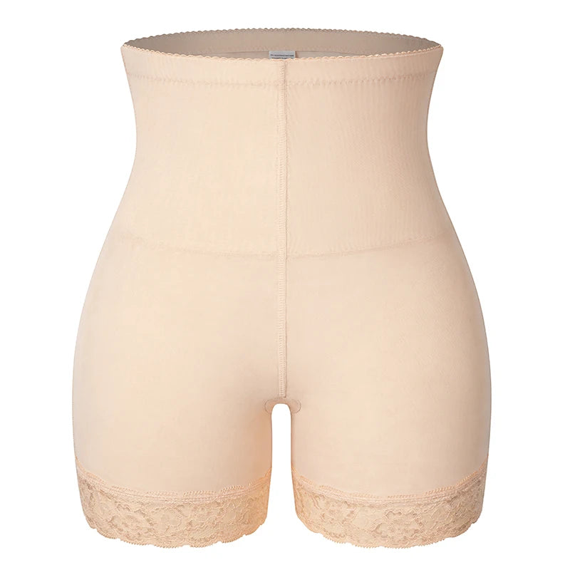 High Waisted Padded Butt Lifter Shapewear - Tummy Control Panty