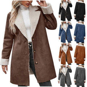 ❄️ Women's Fleece Lined Winter Coat – Stay Warm in Style!