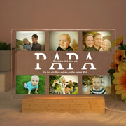 Custom Acrylic Lamp Personalized Photo Text Bedroom | OWNLUXE