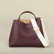 PG Genuine Leather Tote Bag - High Capacity Designer Shoulder Bag | OWNLUXE