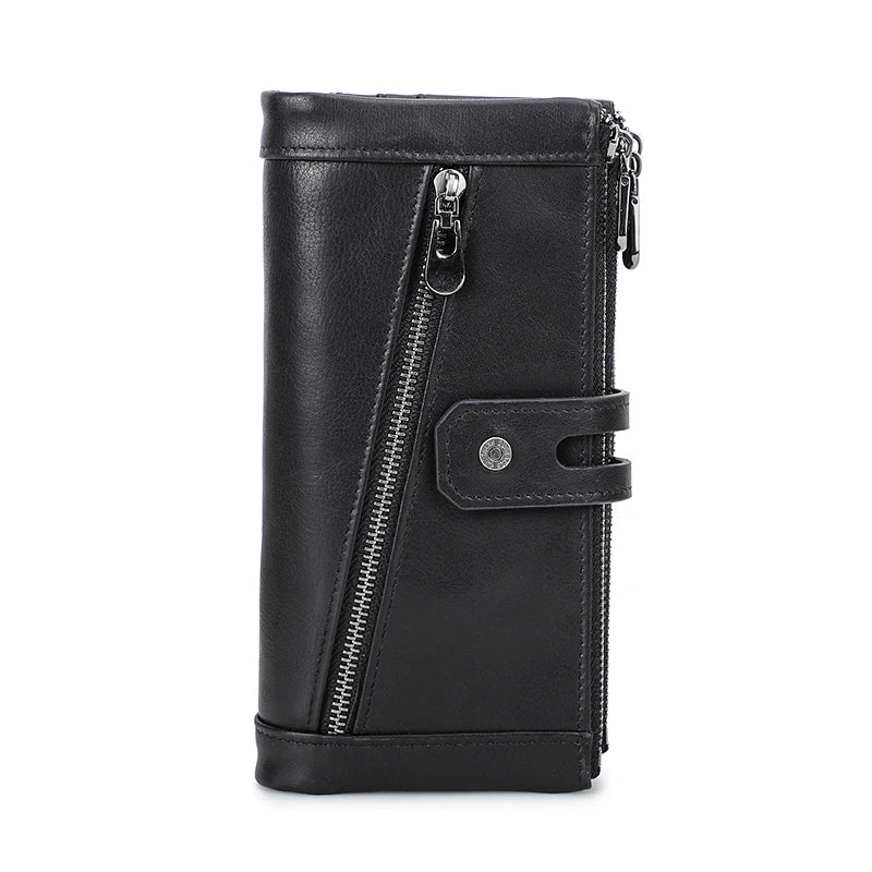 Genuine Leather Vintage Card Holder Wallet | OWNLUXE