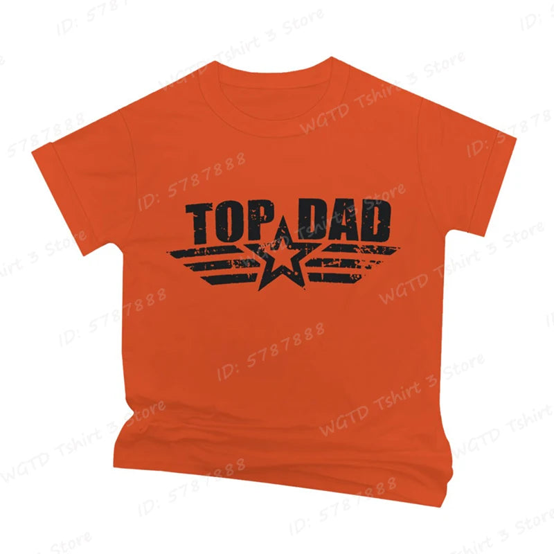 Top Dad Graphic T-Shirt – Unisex O‑Neck Short Sleeve