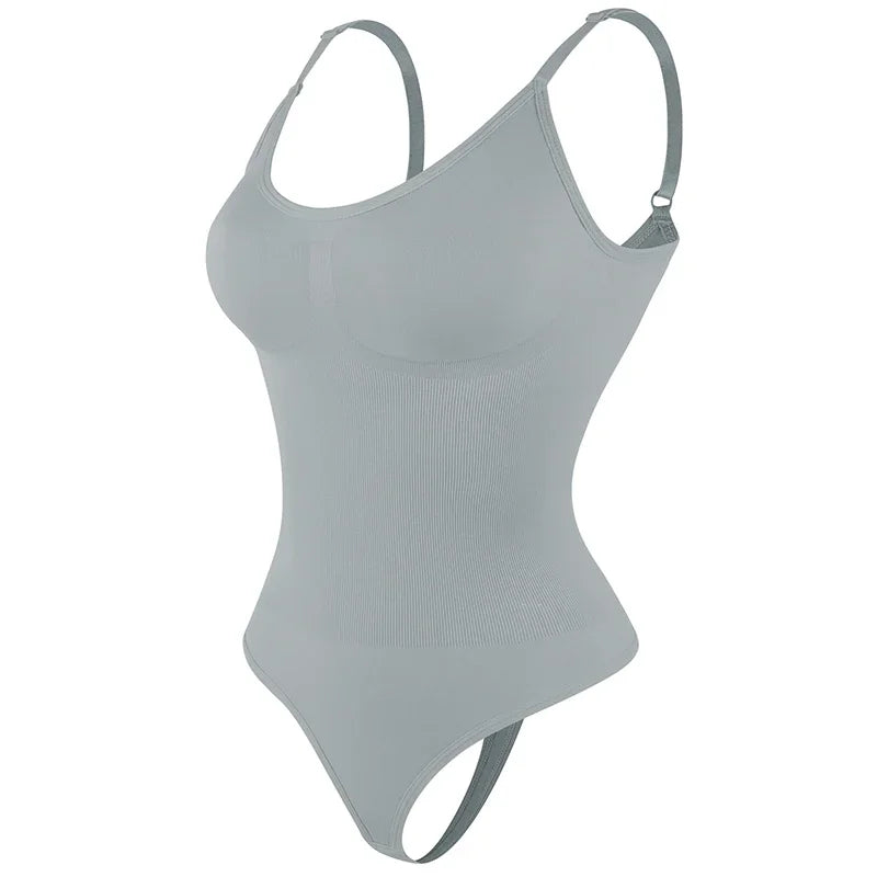 Smoothing Full Body Shapewear Bodysuit Thong for Women