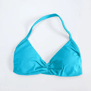 With Logo DF Women Seamless Halter Sports Bra Deep V | OWNLUXE