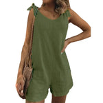 Load image into Gallery viewer, Effortless Summer Romper &amp; Playsuit – Casual Chic with Pockets &amp; High Stretch
