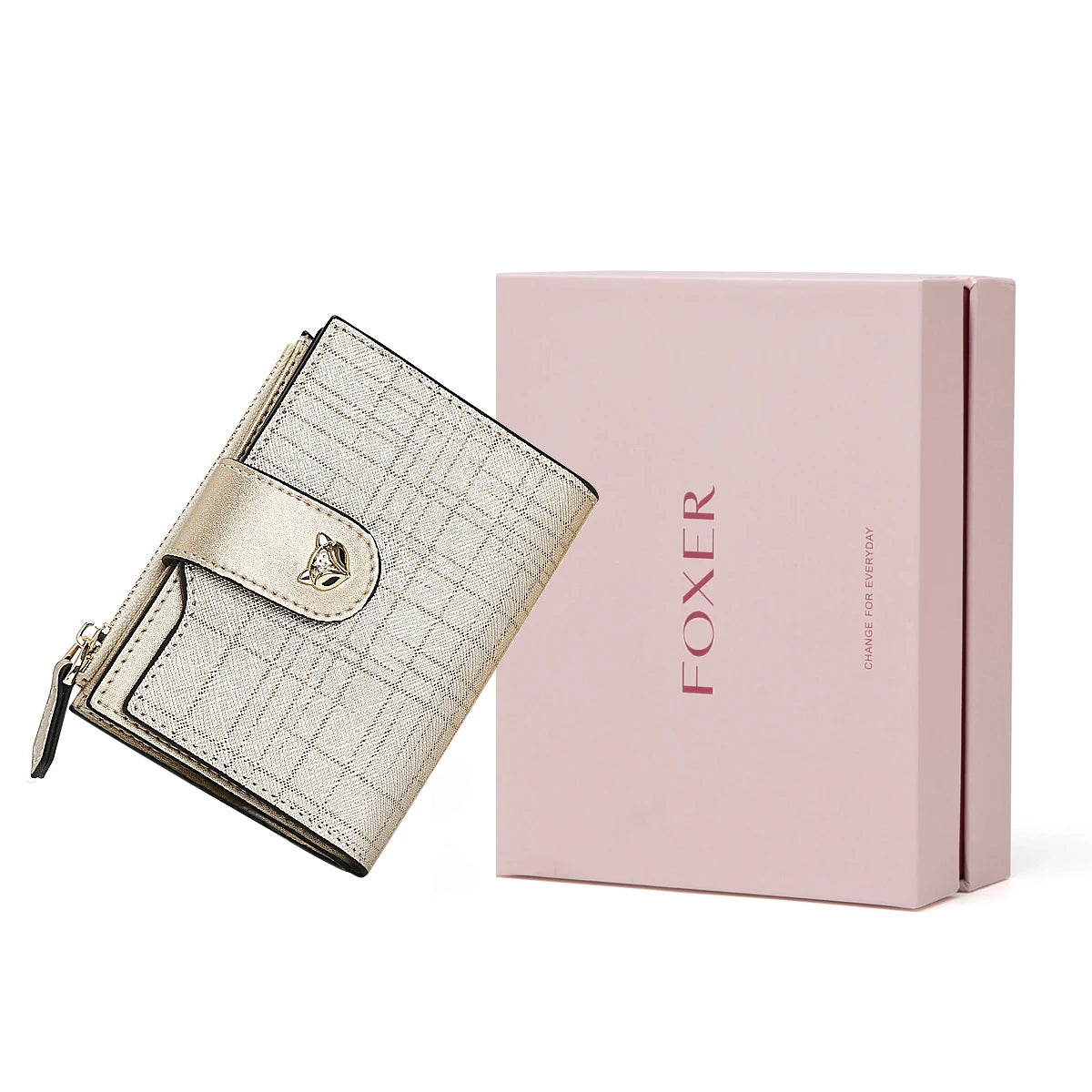 Cowhide Leather Mini Compact Wallet | OWNLUXE