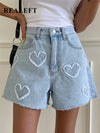Women's High-Waist Denim Shorts | OWNLUXE