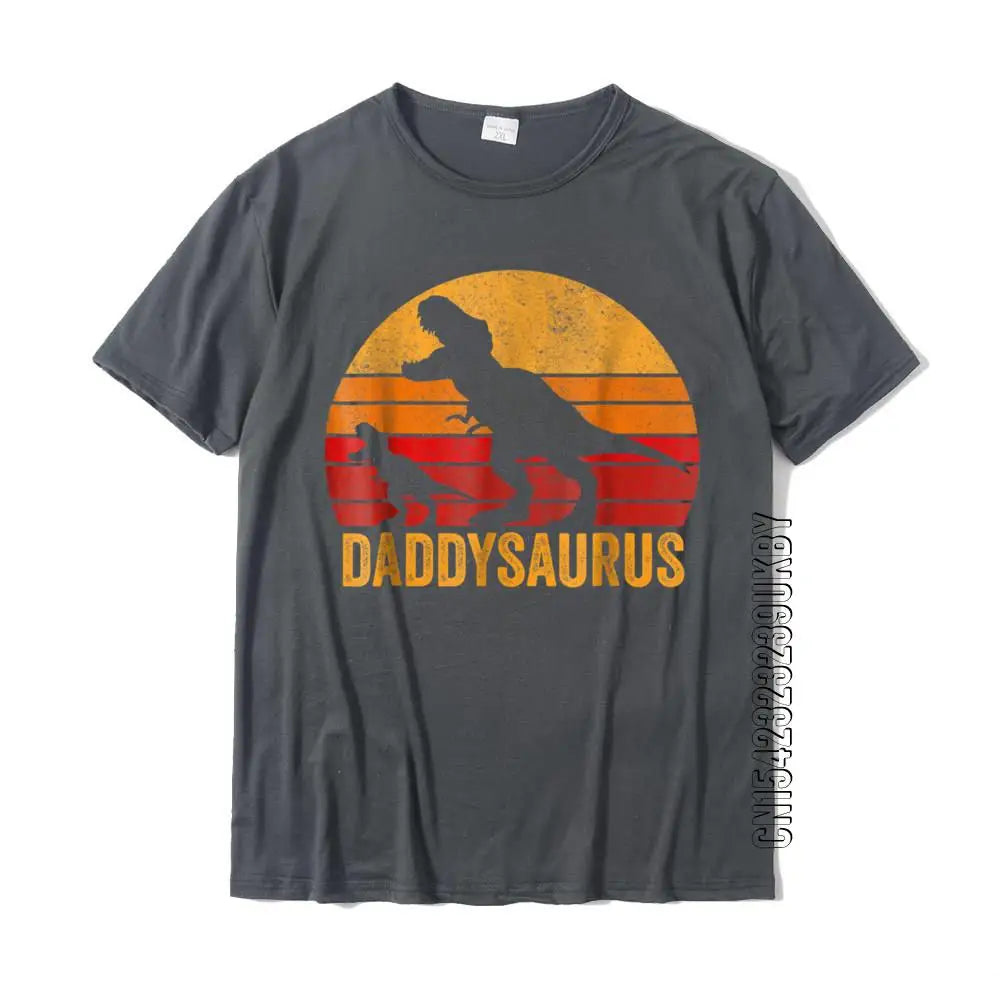 Daddysaurus Father’s Day T-Shirt – Funny Cotton Tee for Dad