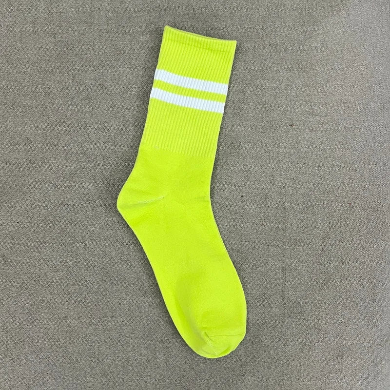 Cotton Striped Socks | OWNLUXE