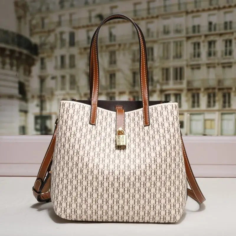 CH Classic Bucket Bag - 2025 Luxury PVC Crossbody