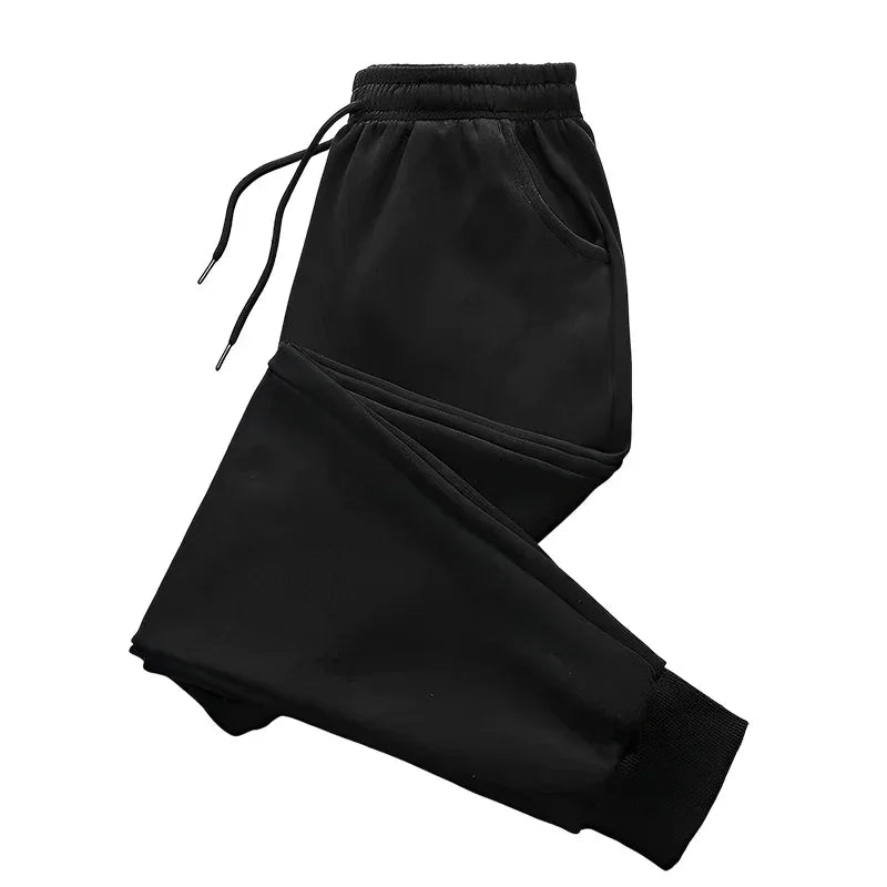 Printed Relaxed-Fit Drawstring Pants | OWNLUXE