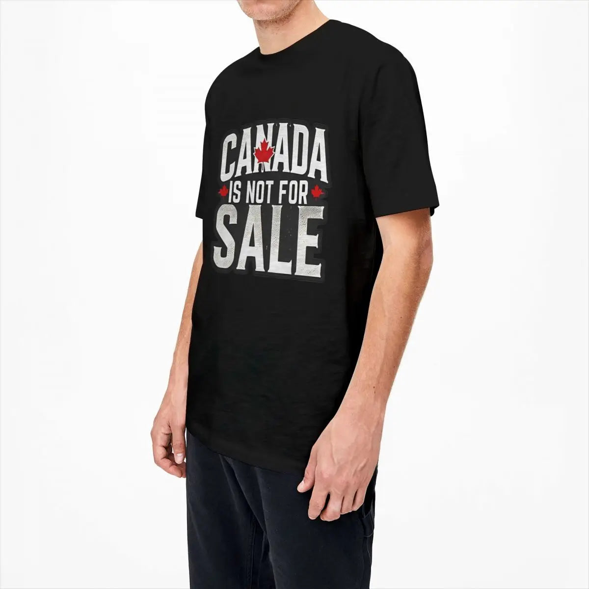 Men’s Printed Cotton Tee – Breathable &amp; Easy-Care | T-Shirt Imprimé pour Homme – Coton Respirant &amp; Facile d’Entretien