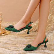 Women's Pointed Toe Plus-Size Heels – Shop at OWNLUXE