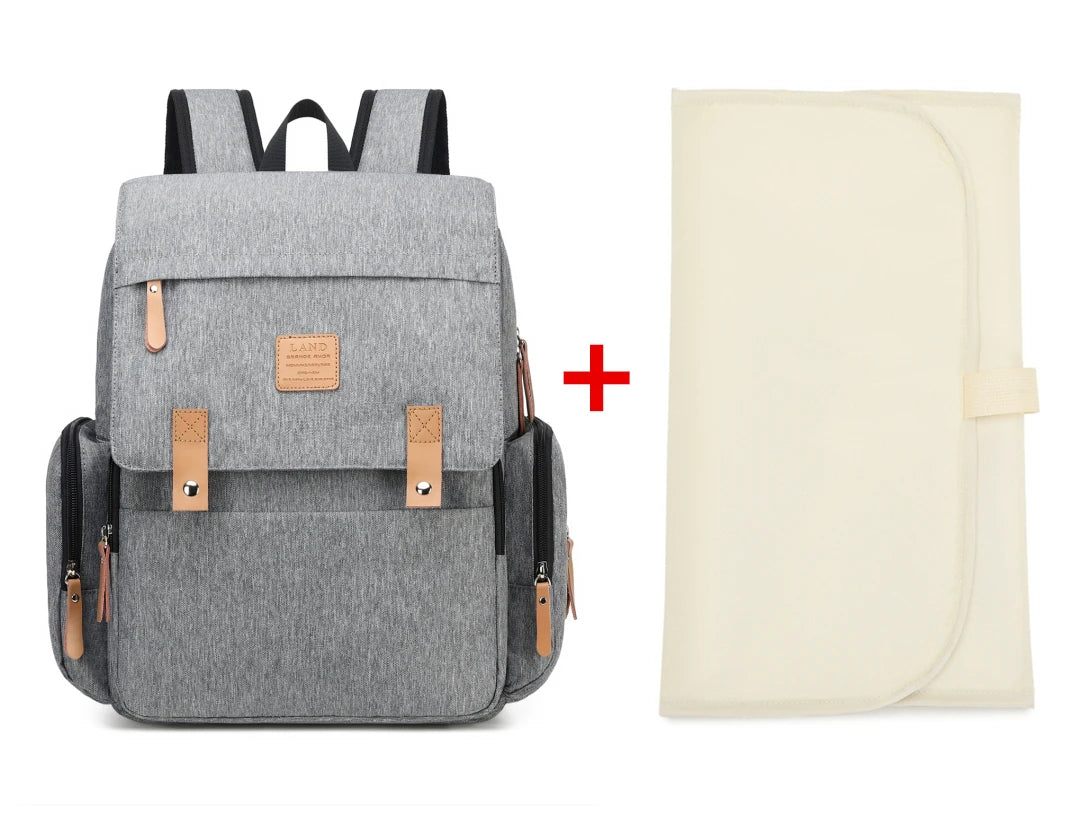 Large-Capacity Diaper Backpack – Travel Ready | OWNLUXE