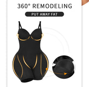 Padded Hip Enhancer Bodysuit – Butt Lifter & Hip Shaper with Removable Pads | OWNLUXE