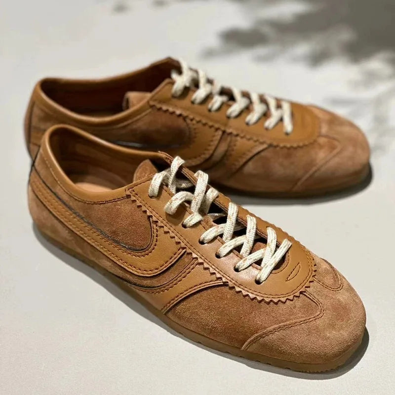 Women's Leather Sneakers Forrest – Shop at OWNLUXE